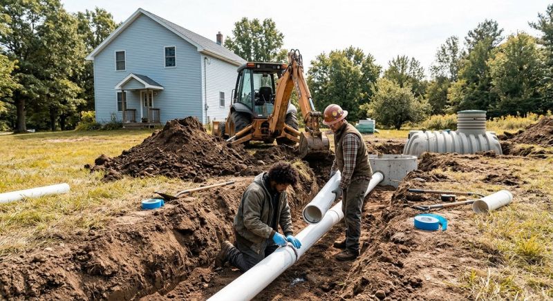 Septic System Construction