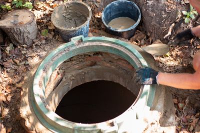 Products For Septic System Constructions in use
